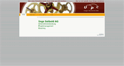 Desktop Screenshot of ingeseibold.ch